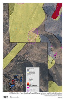 2015 Quino Host Plant Mapping, Potential Resource Areas, And