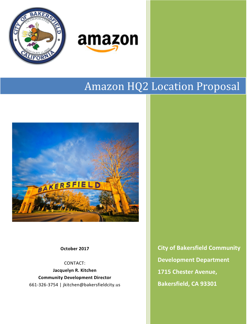 Amazon HQ2 Location Proposal