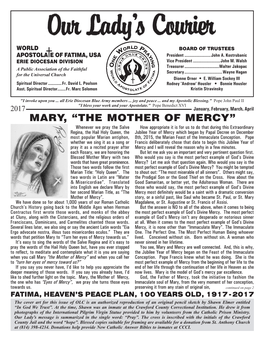 The Mother of Mercy