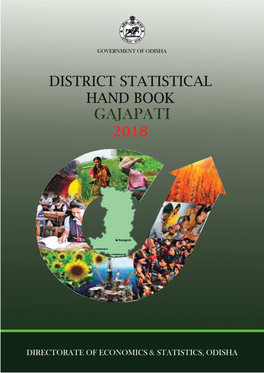 District Statistical Hand Book, Gajapati, 2018