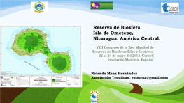 Reserva De Biosfera. Isla De Ometepe, Nicaragua. América Central