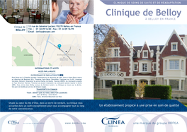 Clinique De Belloy À BELLOY EN FRANCE