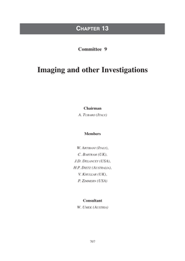 Imaging and Other Investigations