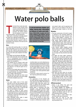Water Polo Balls