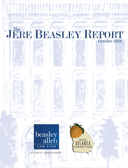 JERE BEASLEY REPORT October 2018 I