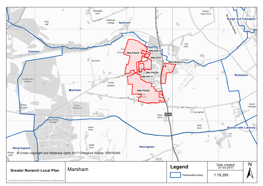 Marsham Map Book