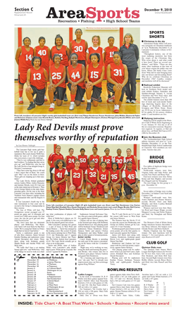 Lady Red Devils Must Prove Themselves Worthy of Reputation