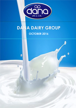 Dana Dairy Group October 2016