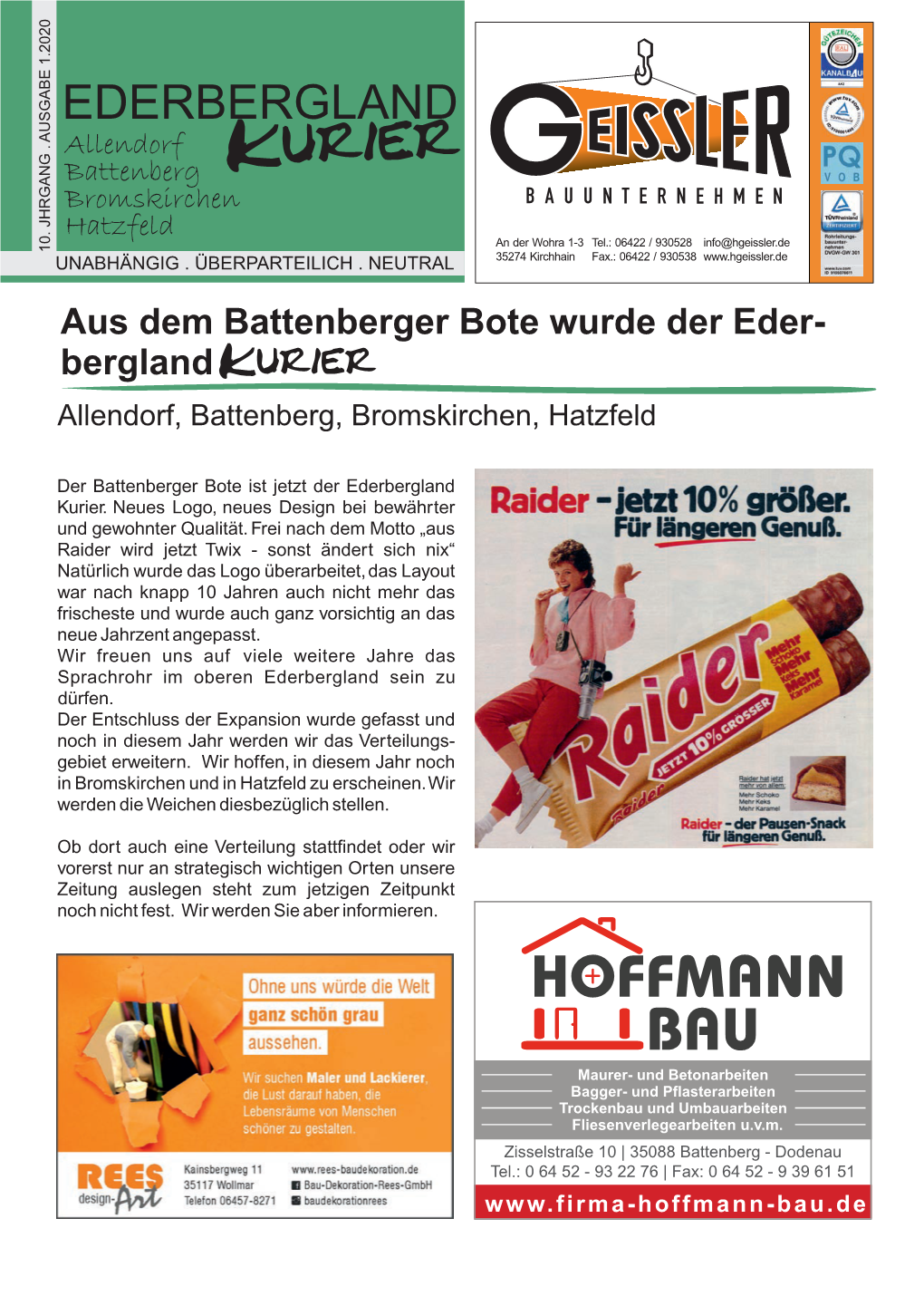 Ederbergland Kurier Aktuell.Cdr