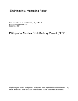 Malolos-Clark Railway Project (PFR 1)