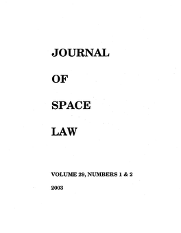 OF SPACE Law