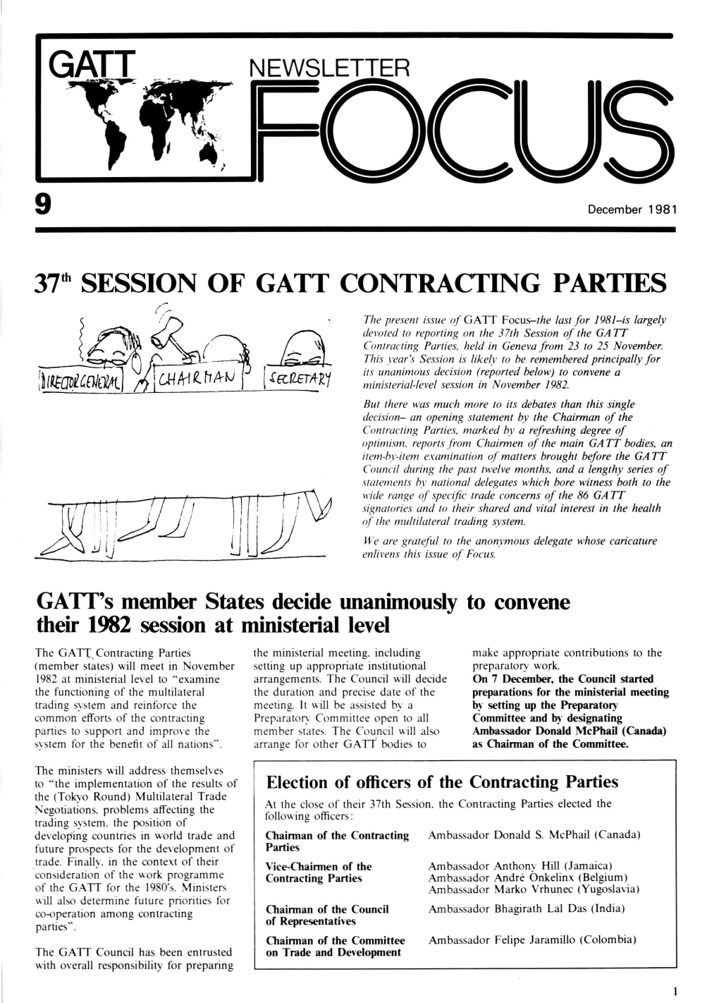 3T Session of Gatt Contracting Parties