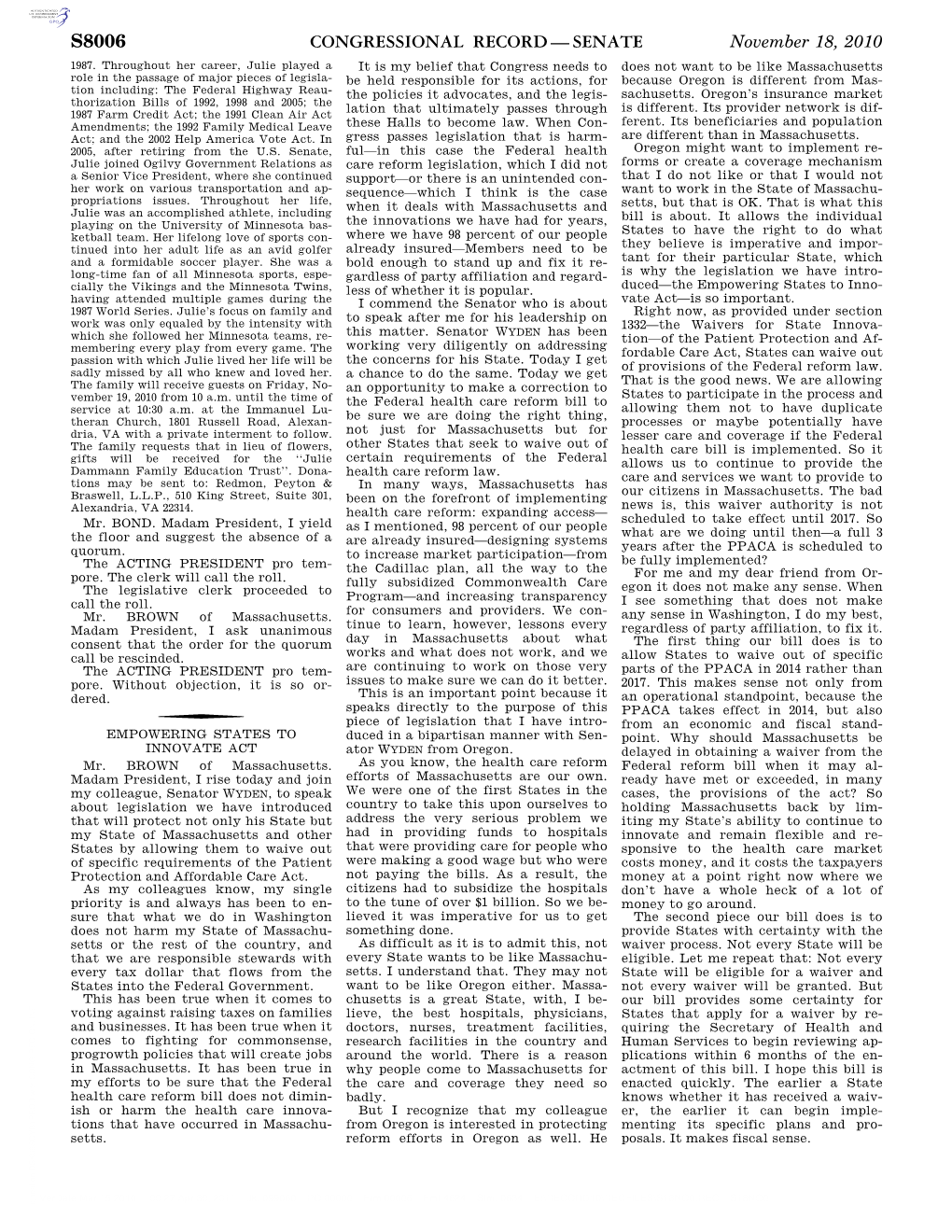 Congressional Record—Senate S8006