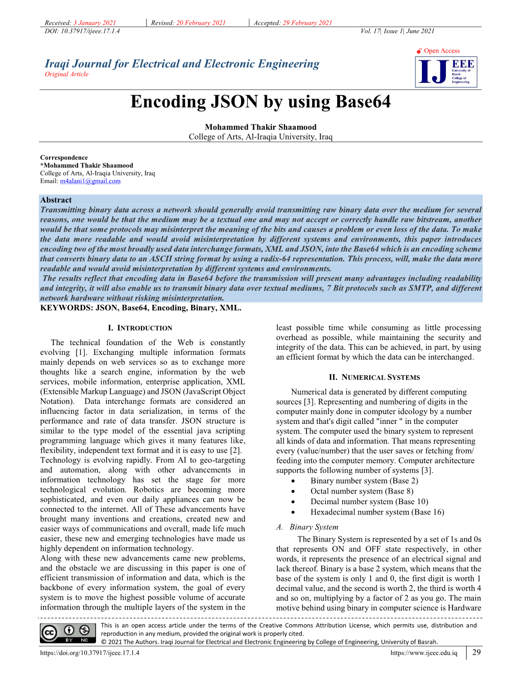 Encoding JSON by Using Base64