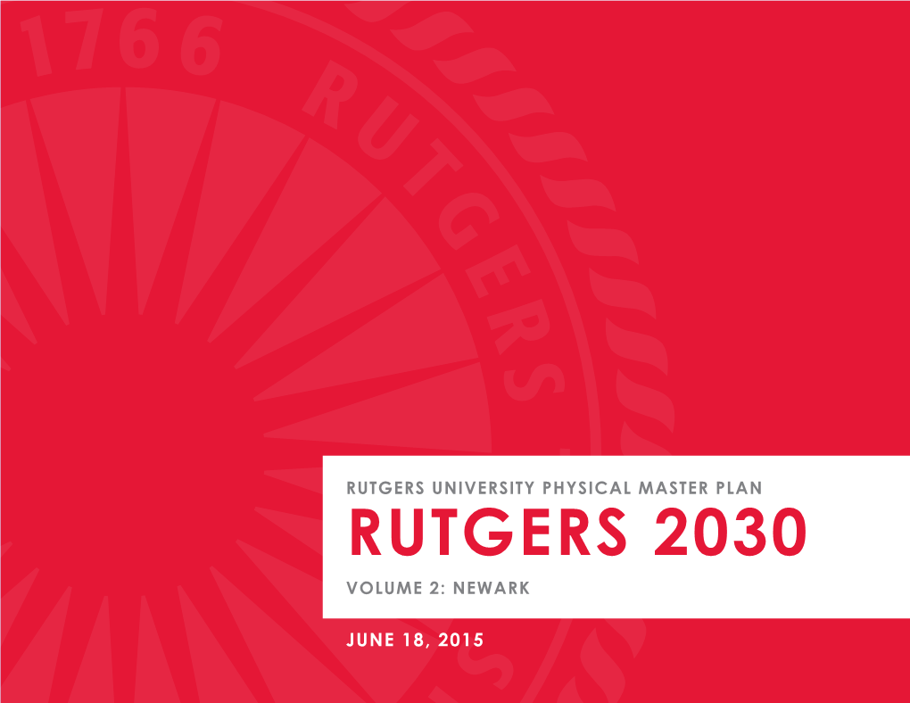 Rutgers 2030 Volume 2: Newark