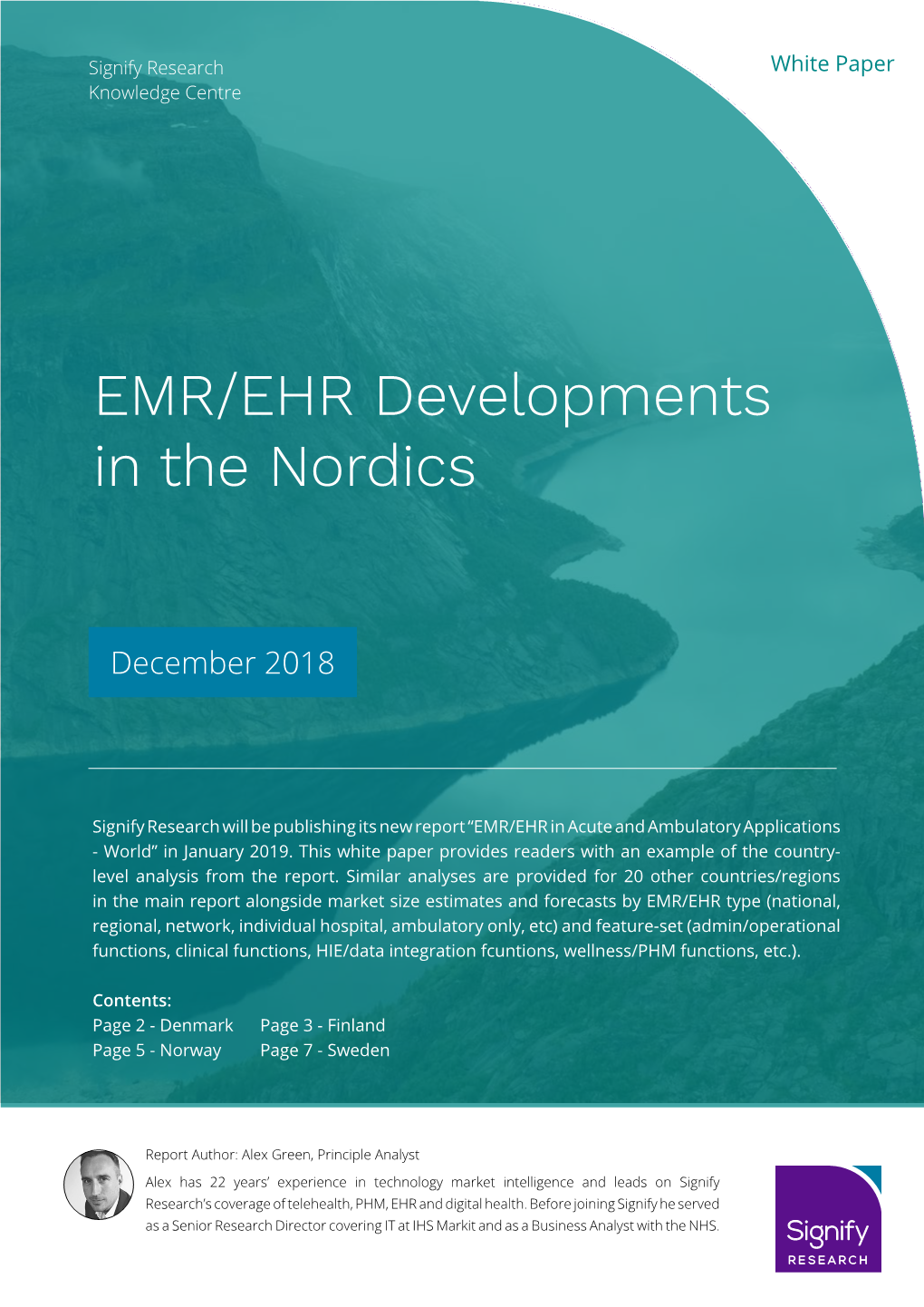 EMR/EHR Developments in the Nordics