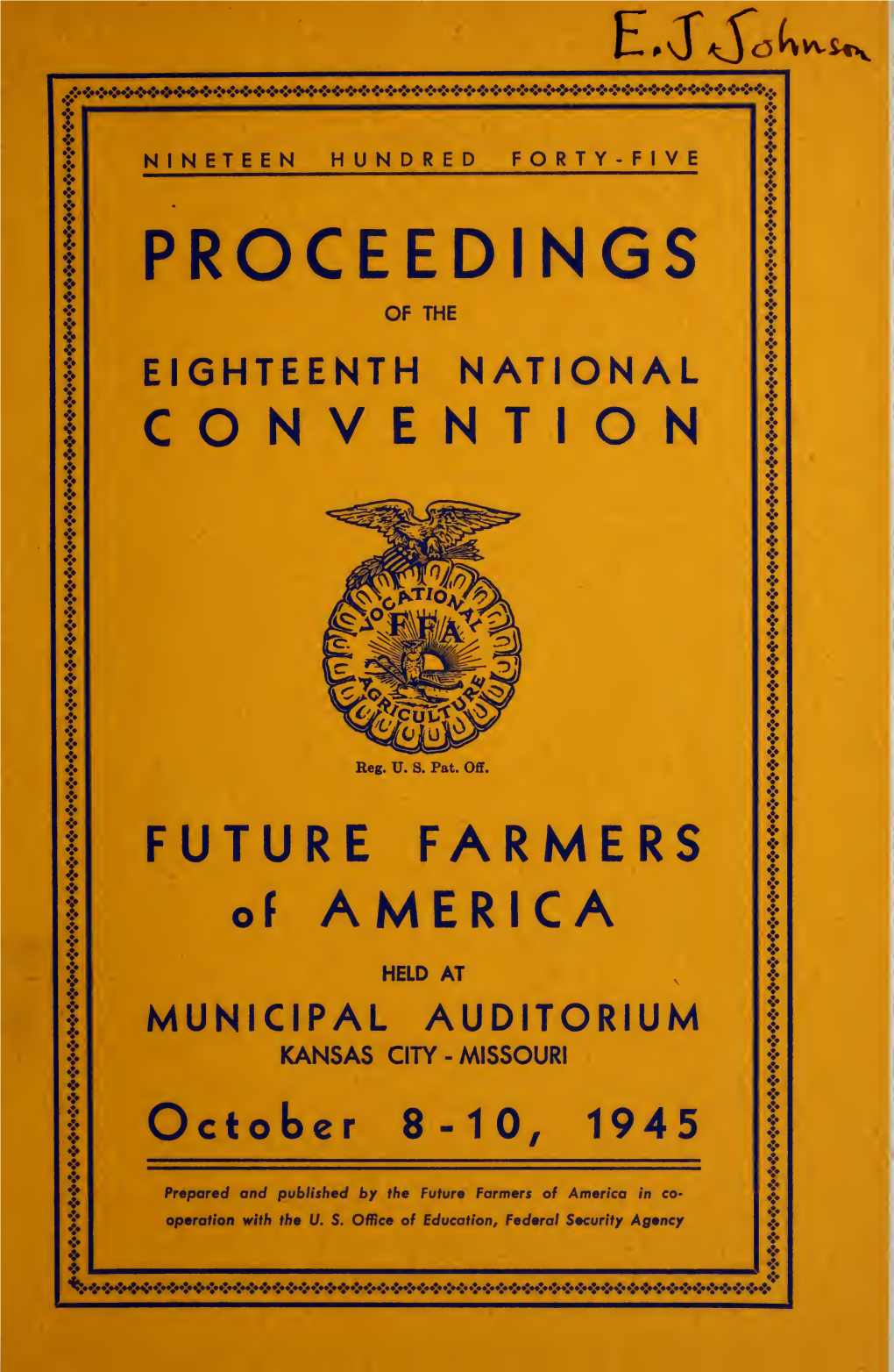 Proceedings, 1945