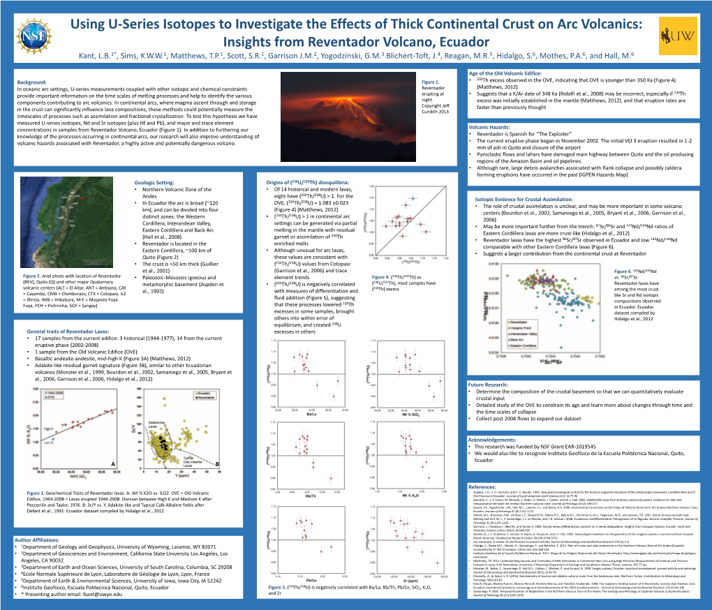 Insights from Reventador Volcano, Ecuador