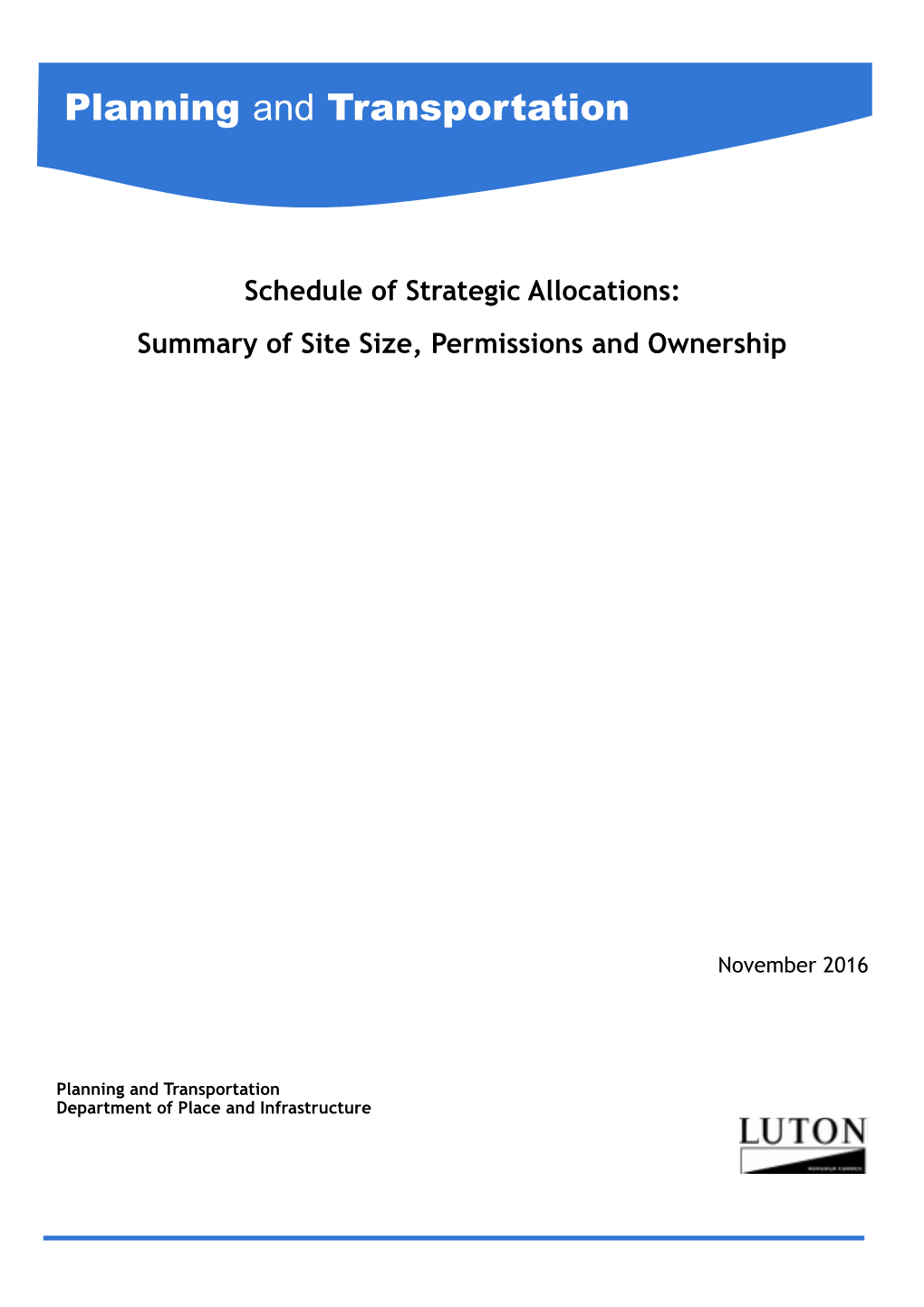 Strategic Allocations Status List October 2016.Pages
