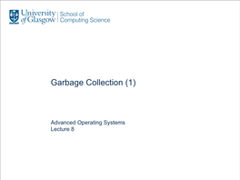 Garbage Collection (1)