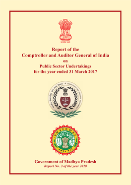 Report of the Comptroller and Auditor General of India on Public Sector Undertakings