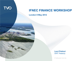 Ifnec Finance Workshop