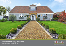 Autumn Cottage, Mill Lane Toot Hill, Ongar, Essex CM5 9SF