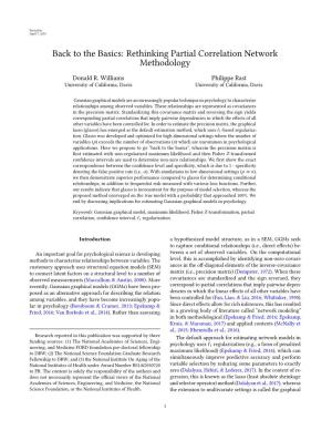 Rethinking Partial Correlation Network Methodology