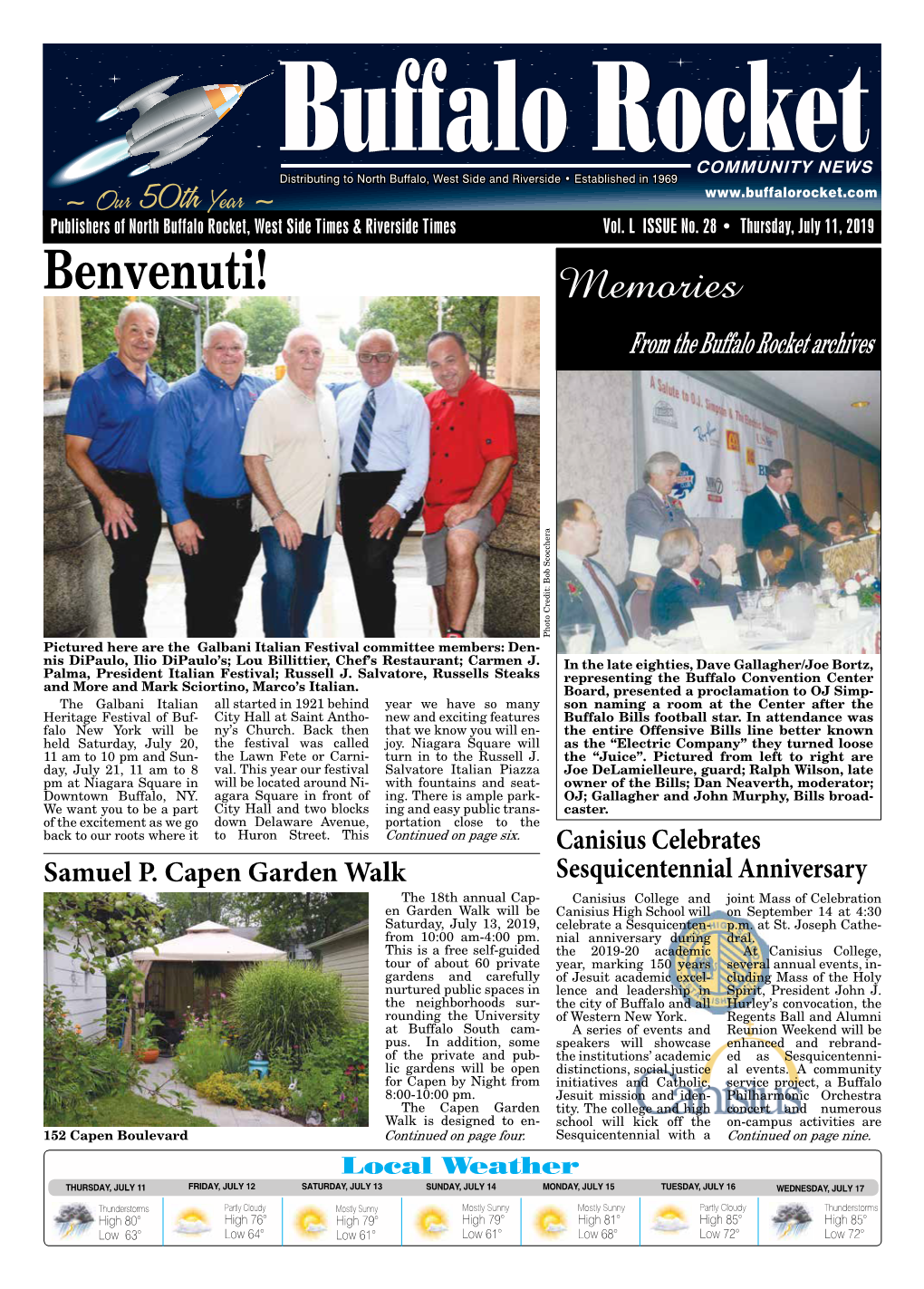 2019 Buffalo Rocket Issue 28 Page 3