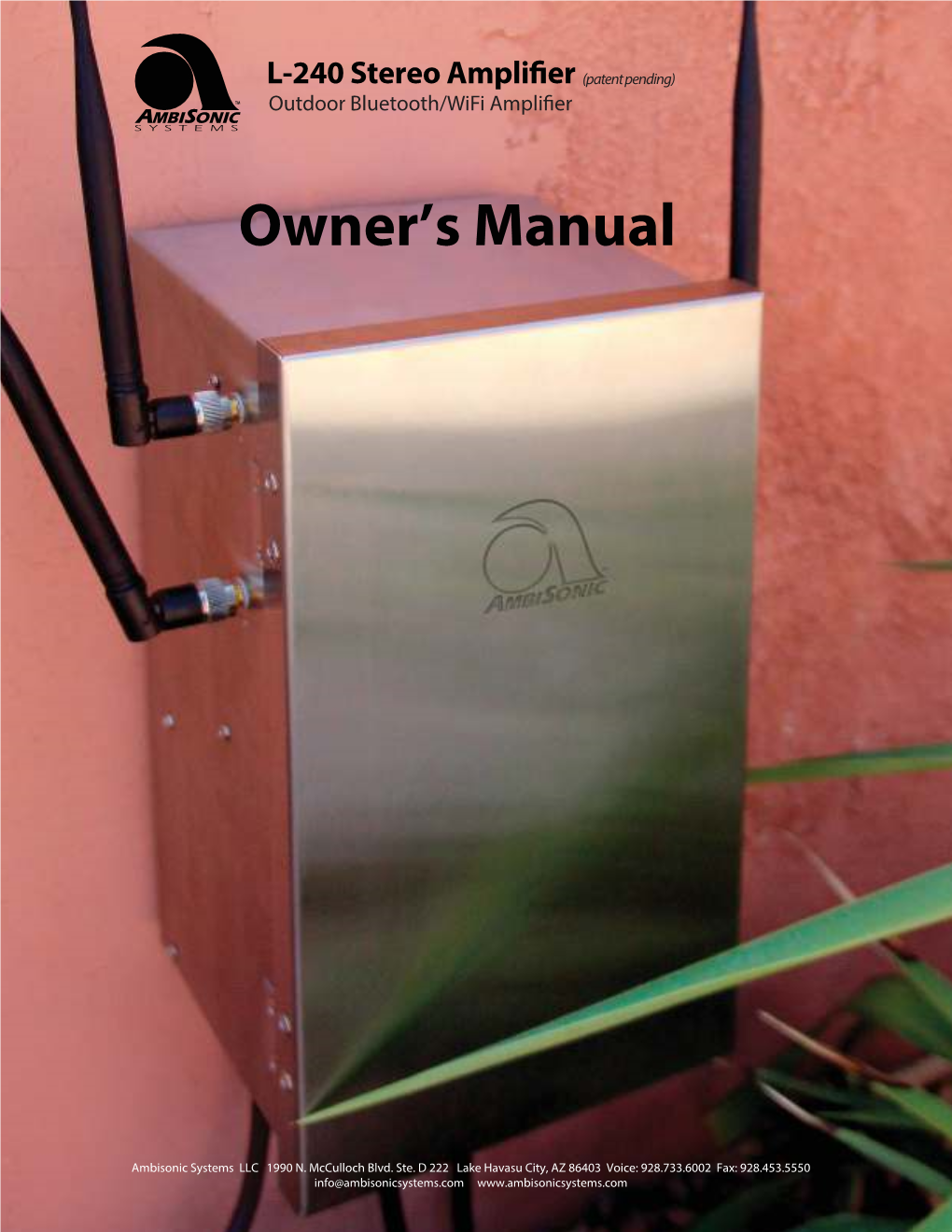 L-240 Owner's Manual