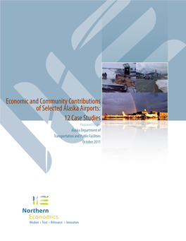 12 Case Studies Prepared for the Alaska Department of Transportation and Public Facilities October 2011