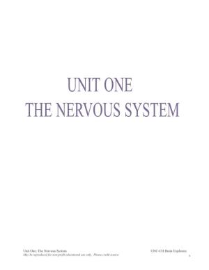 The Nervous System Unit One: Source