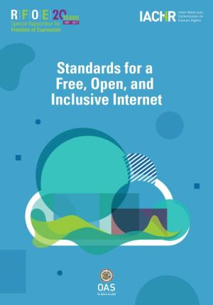 Standards for a Free, Open, and Inclusive Internet