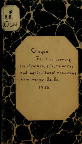 Oregon Facts
