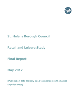 St. Helens Borough Council Retail and Leisure Study Final Report May 2017