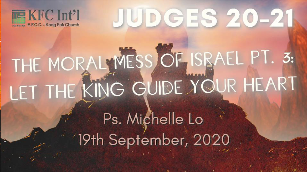 Judges 20-21