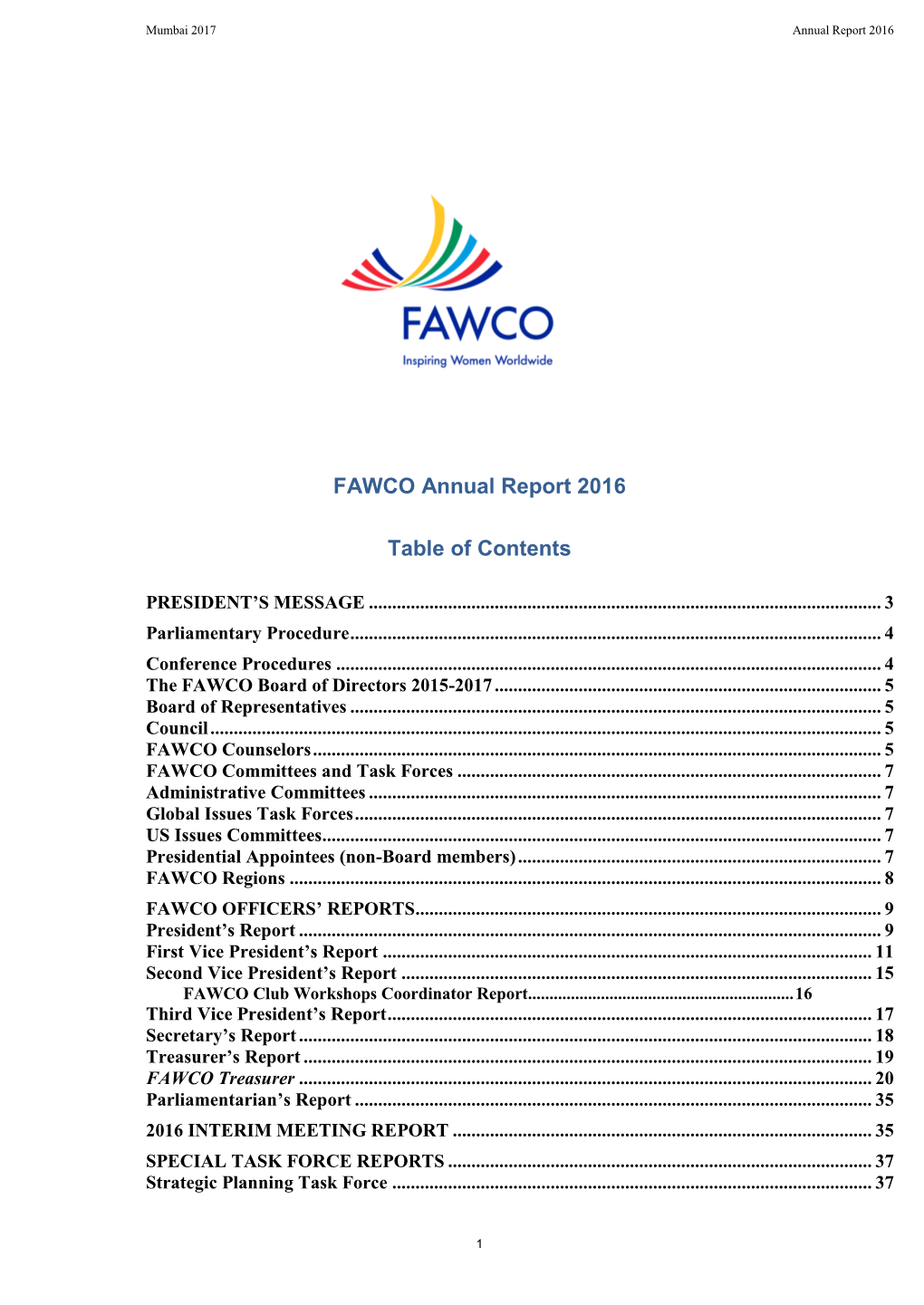 2016 Annual Report