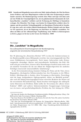 Landshut“ Entführte Und Die Freilassung Der Häftlinge in Stammheim Verlangte