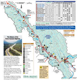 BANFF NATIONAL PARK 911 the Nature of the Trans-Canada Highway