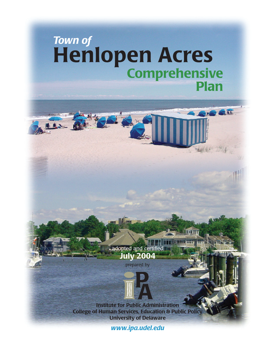 Town of Henlopen Acres Comprehensive Plan