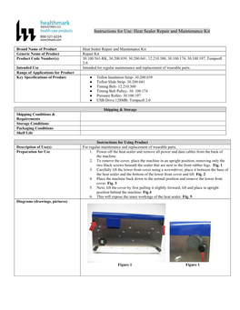 Heat Sealer Repair and Maintenance Kit