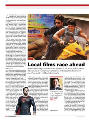 Local Films Race Ahead
