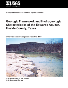 USGS Water-Resources Investigations Report 03–4010