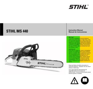 STIHL MS 440 Manual De Instrucciones