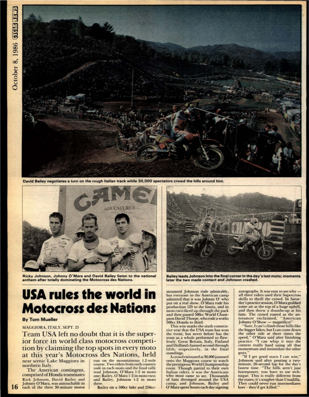 USA Rules the World in Motocross Des Nations