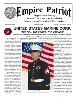 February 2004 Patriot