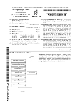 WO 2016/061099 Al 21 April 2016 (21.04.2016) P O P C T