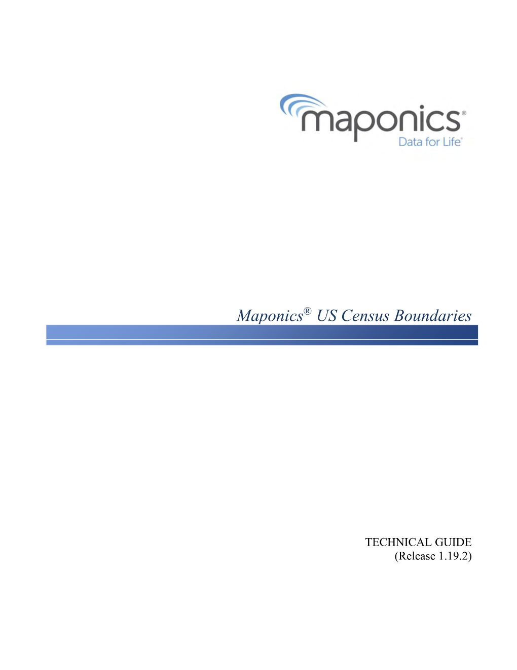 Census Boundaries US (Maponics)