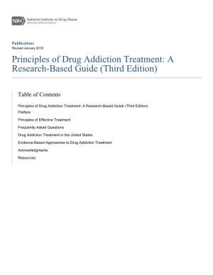 Principles of Drug Addiction Treatment: a Research-Based Guide (Third Edition)