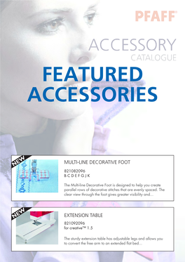 Featured Accessories
